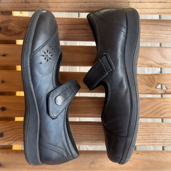 Rockport Mary Jane Comfort Shoes – Black Leather, Size 8 - Picture 5 of 10
